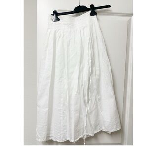 VINCE WRAP SKIRT
